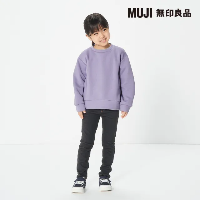 【MUJI 無印良品】兒童二重織休閒圓領衫(共6色)