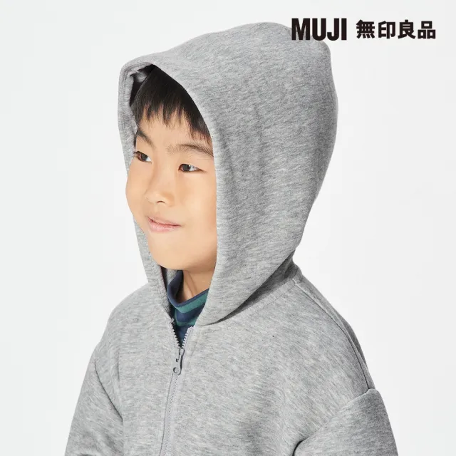 【MUJI 無印良品】兒童二重織休閒拉鍊外套(共5色)