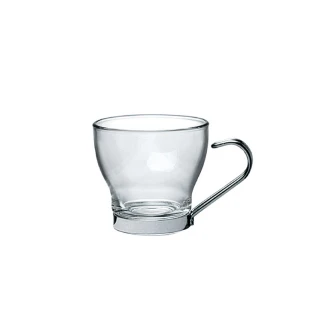 【Bormioli Rocco】義大利耐熱玻璃杯 濃縮咖啡杯 OSLO系列 100ml /6入(咖啡杯 玻璃杯)