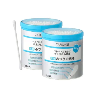 【台隆手創館】日本製CARELAGE抗菌棉花棒400入