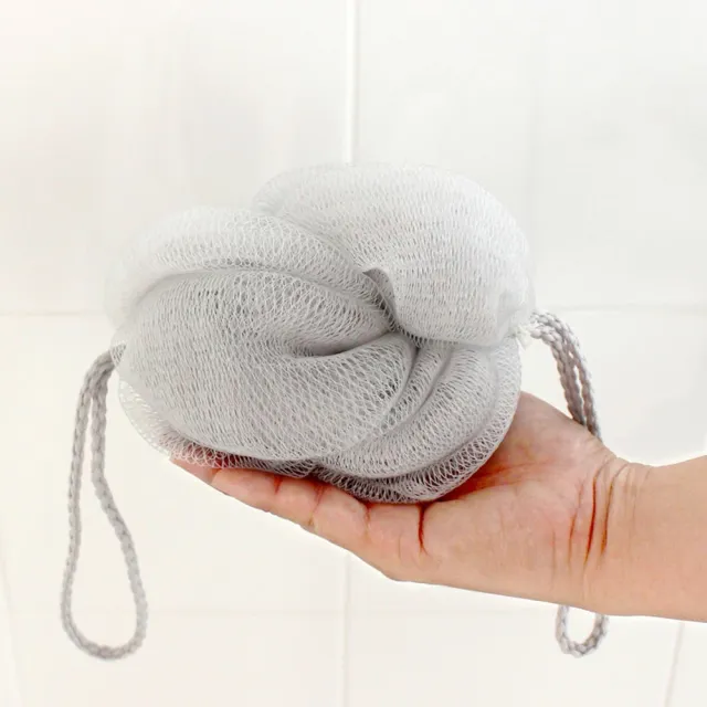 【台隆手創館】日本MARNA 潔淨伸縮球型澡巾