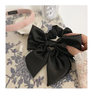 【HERA 赫拉】韓版女團大蝴蝶結髮圈 L111092008(髮飾 髮圈)