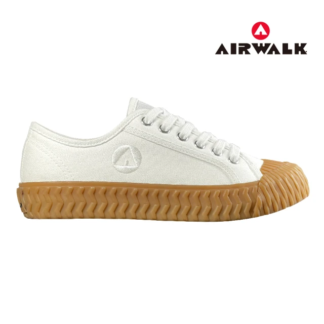 AIRWALK 女鞋 女都會生活帆布鞋 休閒鞋 小白鞋 餅乾鞋(AW63208)