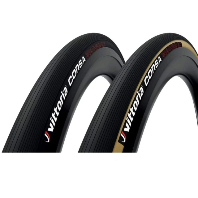【Vittoria 維多利亞】Corsa 25-622 fold blk open(開放胎 石墨烯2.0 耐用度提昇40%)