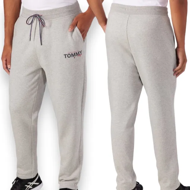 【Tommy Hilfiger】男生 長棉褲 厚款 修身窄管 經典LOGO 男款 休閒長褲