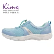 【Kimo】飛織羊皮拉繩休閒鞋 女鞋(天青藍 KBCSF054476)