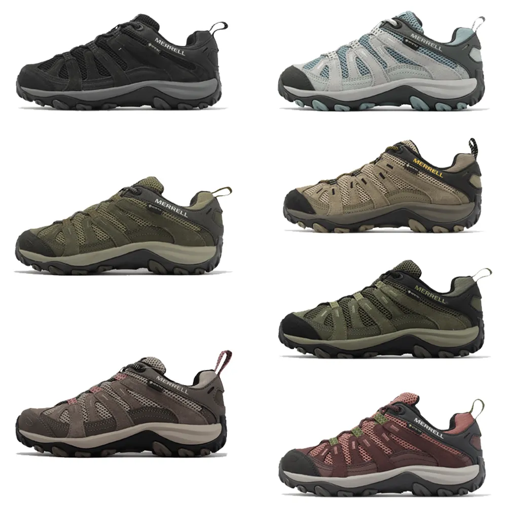 【MERRELL】登山鞋 Alverstone 2 GTX 男鞋 女鞋 防水 避震 耐磨 郊山 越野 戶外 單一價(ML037548)