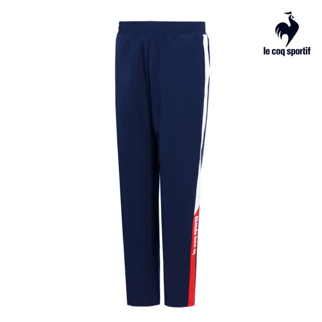 【LE COQ SPORTIF 公雞】運動基礎平織運動長褲 男女款-2色-LWS81772_LWS82772