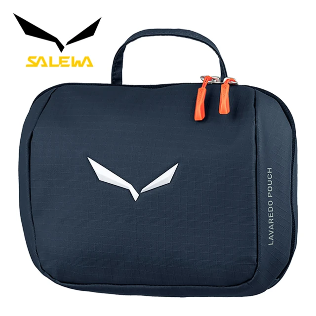 SALEWA LAVAREDO POUCH 多功能收納包 深藍(3C配件收納包 大容量配件包 出國旅行)