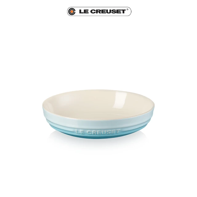 Le Creuset 琺瑯鑄鐵鍋媽咪鍋24cm 加勒比海藍/