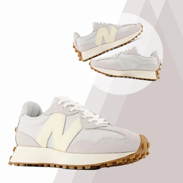 NEW BALANCENEW BALANCE NEW BALANCE NB 復古鞋 休閒鞋女性 淺灰黃 淡紫 霧灰 WS327BG