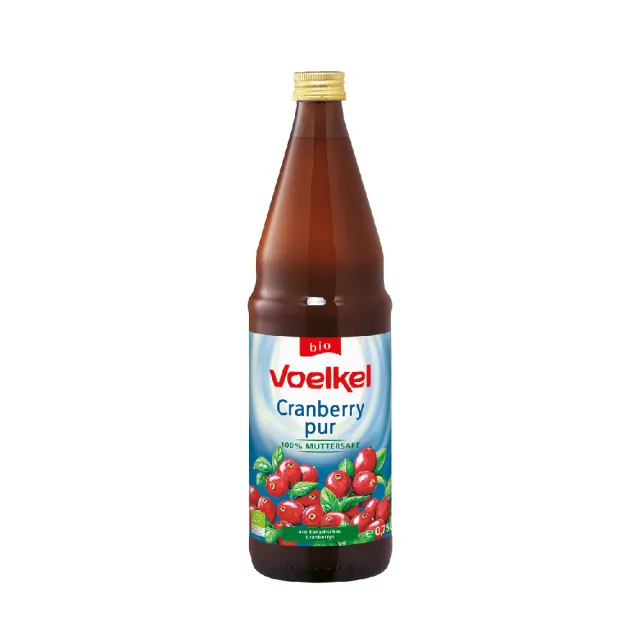 【O’Life 機本生活】Voelkel 蔓越莓原汁(750mL/瓶)