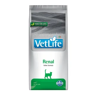 【義大利Farmina法米納】Vet Life獸醫天然處方系列-貓用腎臟配方 2kg/4.4lb(貓飼料/貓糧)