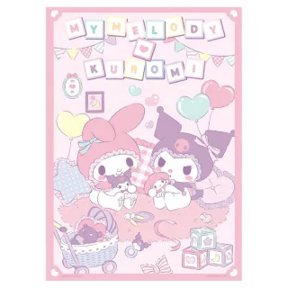 【HUNDRED PICTURES 百耘圖】My Melody & Kuromi 美樂蒂&酷洛米 甜蜜摯友拼圖520片(三麗鷗)