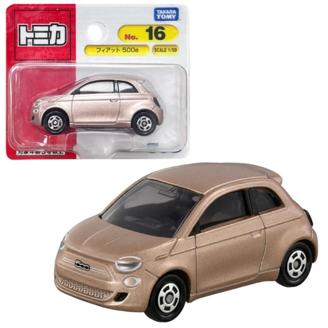 TOMICA 汽車世界 多美小汽車 Fiat 500e NO.16