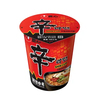 【NONG SHIM】農心 辛香菇味杯麵68g(12入*2箱)