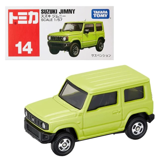 TOMICA 汽車世界 多美小汽車 Suzuki Jimny No.014