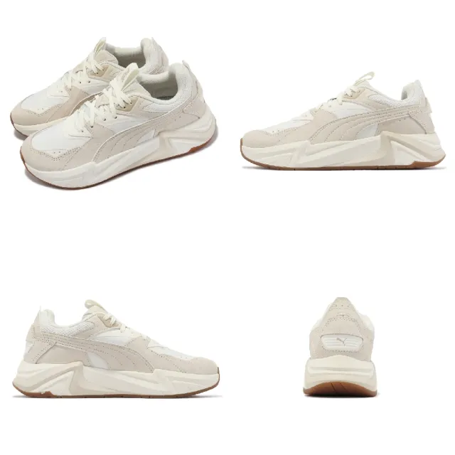 【PUMA】休閒鞋 RS-Pulsoid Prm Wns 女鞋 白 米白 奶油 復古 拼接 老爹鞋(393637-02)