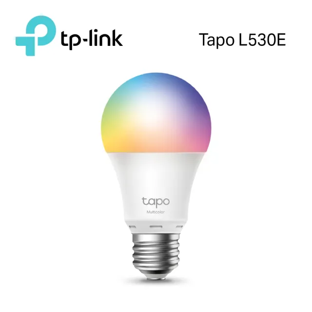 智慧燈光組【TP-Link】Tapo L530E+S200D+H200 全彩智能燈泡/遙控調光開關/無線網關