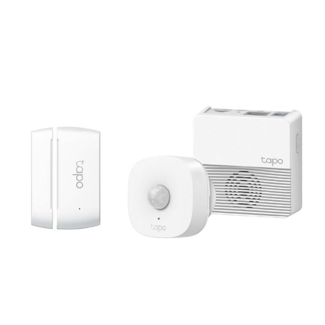 老人照護組【TP-Link】Tapo T110門窗感應+T100行動感應+H200智慧網關 app通知紀錄 警報觸發 防盜