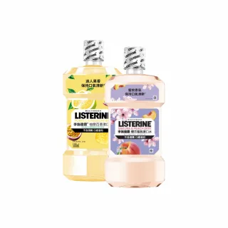 【Listerine 李施德霖】任選女神漱口水500ml(櫻花/蘆薈/百香果/哈密瓜)