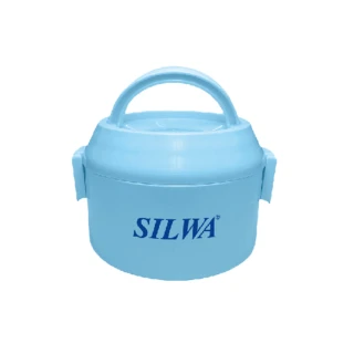 【SILWA 西華】304不鏽鋼內膽手提便當盒1.2L(R-3400)