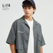 【Life8】生活繼續 工裝短袖襯衫-寬版(10828)