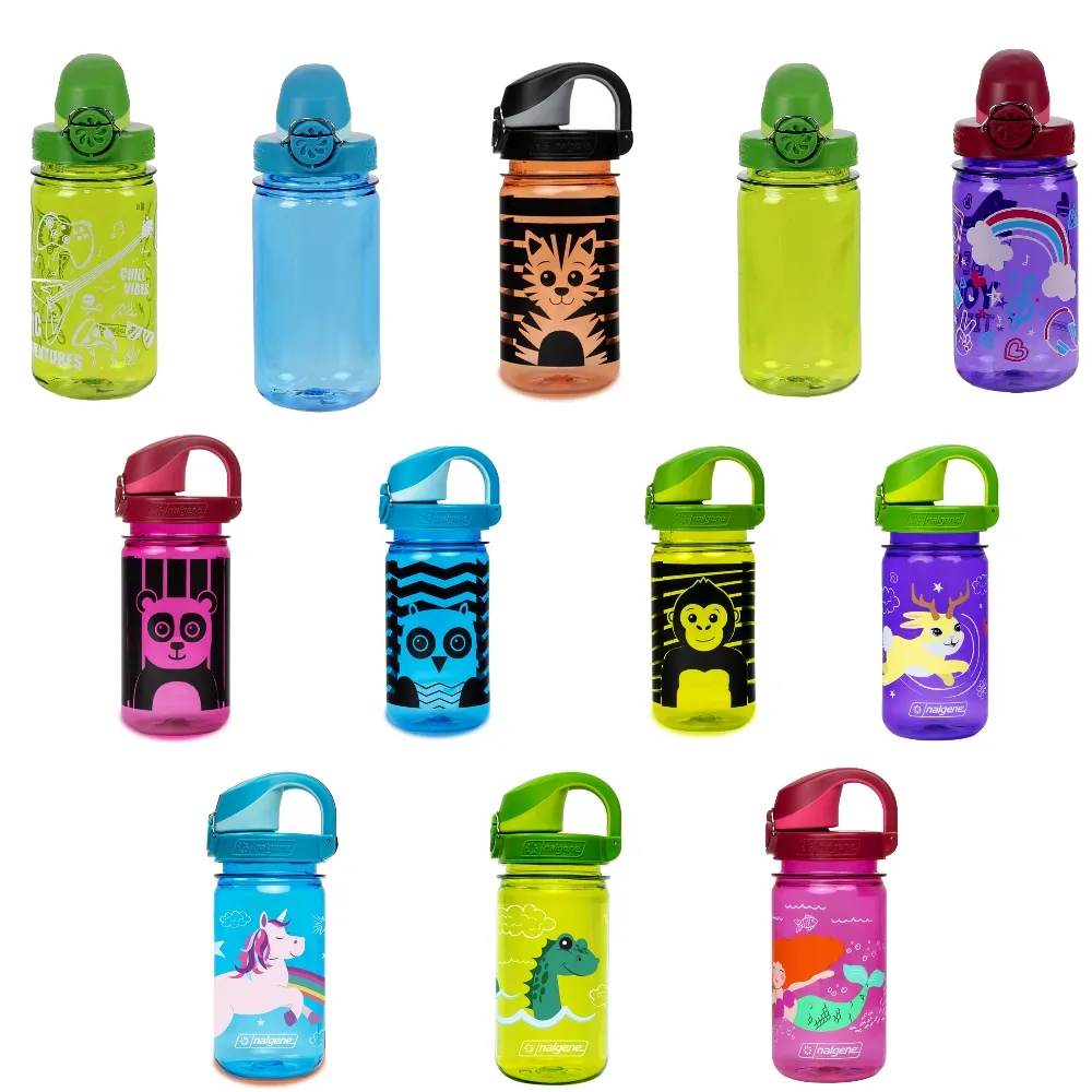 【NALGENE】Sustain 永續系列OTF兒童運動型水壼-375cc(採用新Tritan Renew製成)