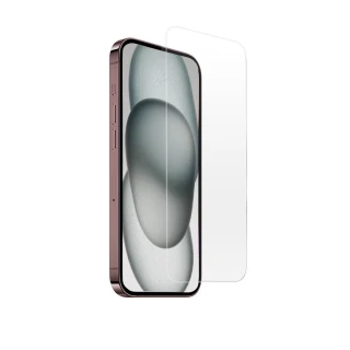 【宇宙殼】iPhone 15 超薄高清防爆非滿版9H鋼化玻璃保護貼