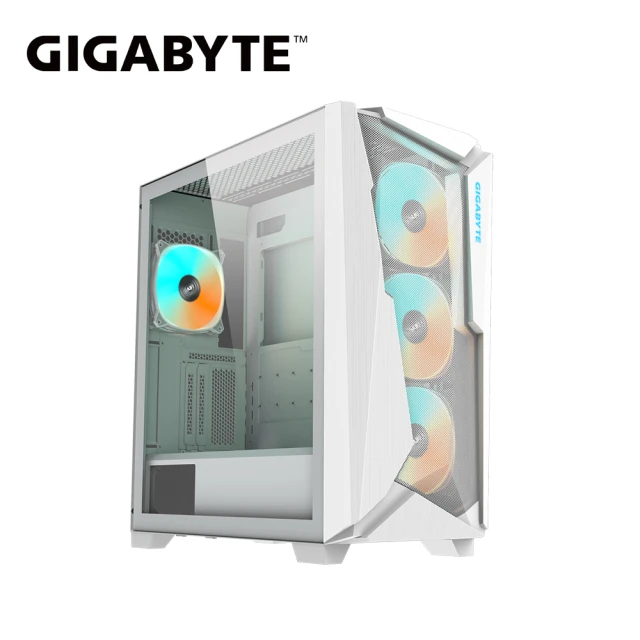 GIGABYTE 技嘉 C301 GLASS WHITE V2 機殼(GB-C301GWV2/GPU-40cm/CPU-17cm)