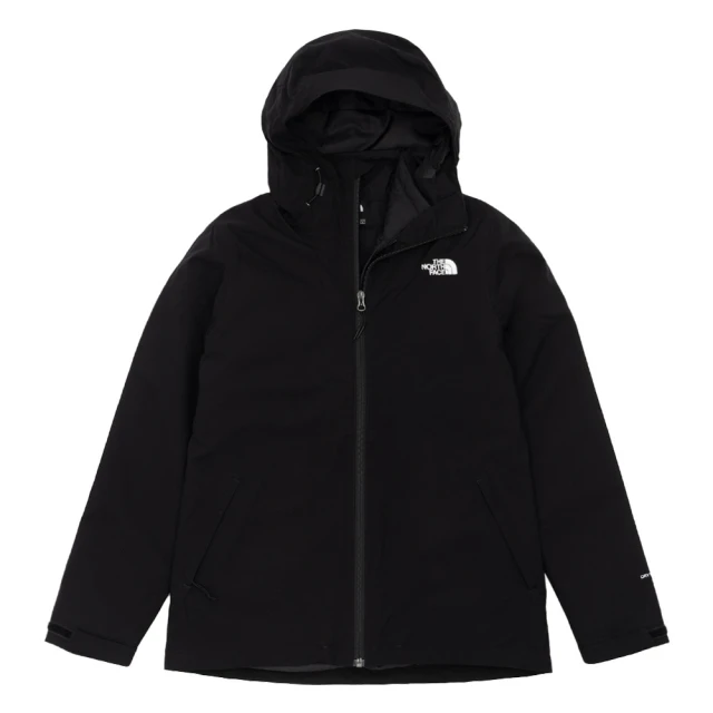 The North Face TNF 防水外套 防水透氣三合一外套 W CARTO TRICLIMATE JACKET - AP 女 黑(NF0A5B1XJK3)