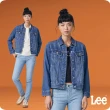 【Lee 官方旗艦】女裝 牛仔外套 / 經典雙口袋 中藍洗水 標準版型(LB314019051)