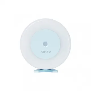 【KINYO】USB充電式光控感應燈-黃光(感應燈)