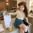 【AFAMIC 艾法】韓版兒童時尚修身純色單排釦針織衫外套(童裝 休閒外套 小外套 薄外套 防曬外套 長袖)