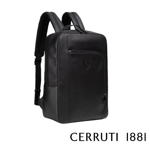 Cerruti 1881Cerruti 1881 限量2折 頂級義大利小牛皮後背包 CEZA06225M 全新專櫃展示品(黑色)