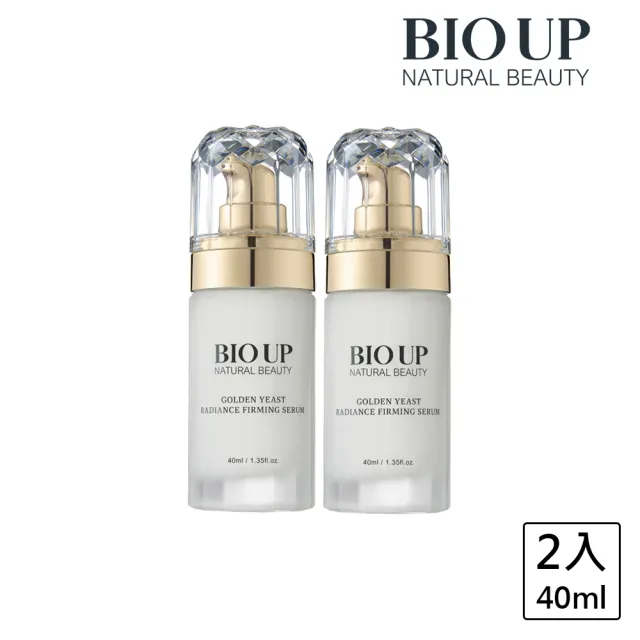 即期品【BIO UP 自然美】日本黃金麴酒粕賦活奇蹟無瑕精粹40ML-2入(效期至2025/04/01)