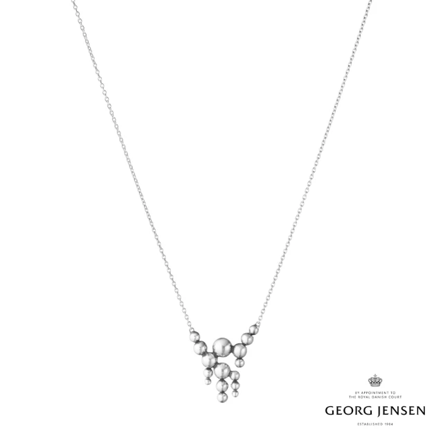 Georg Jensen 喬治傑生 MOONLIGHT GRAPES 吊燈墜飾(純銀 項鍊)