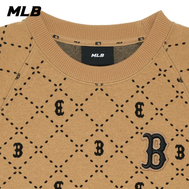 【MLB】連身裙 長版上衣 MONOGRAM系列 波士頓紅襪隊(3FOPM0334-43CAL)