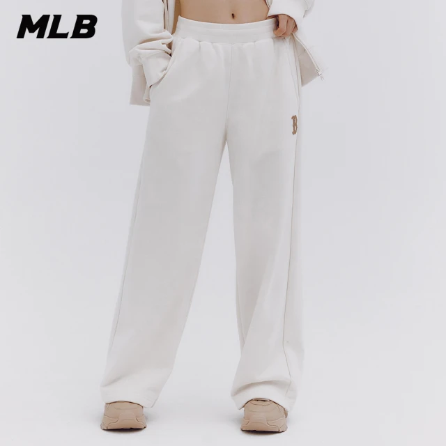 【MLB】運動褲 休閒長褲 波士頓紅襪隊(3APTB0234-43CRD)