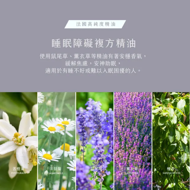 【阿皂屋】曼氏睡眠障礙複方精油-2入組(精油、香氛)