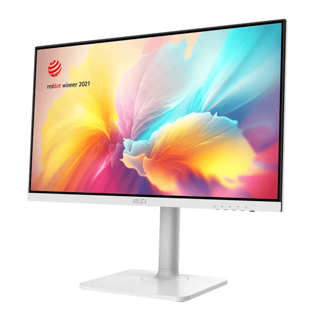 【MSI 微星】MODERN MD2412PW 24型 IPS 100Hz 美型螢幕-白(Type-C/內建喇叭)