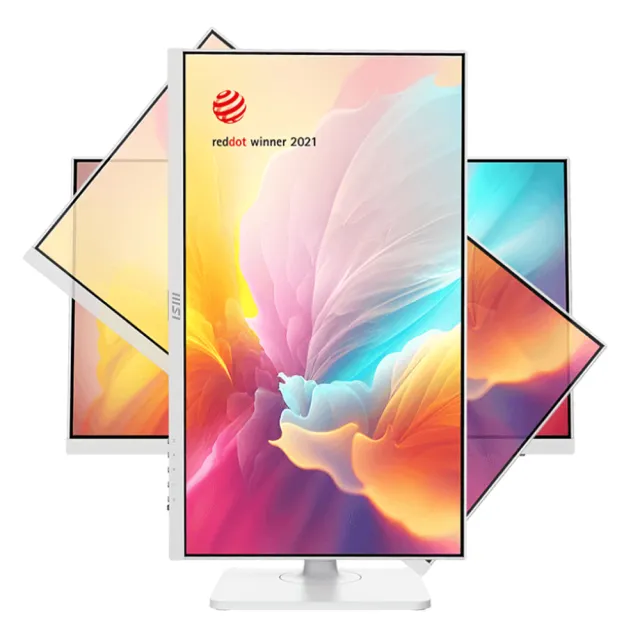 【MSI 微星】MODERN MD2412PW 24型 IPS 100Hz 美型螢幕-白(Type-C/內建喇叭)