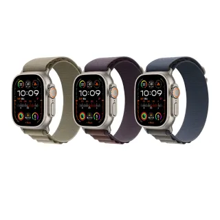 【Apple】Apple Watch Ultra 2 GPS+行動網路 49mm(鈦金屬錶殼搭配高山錶環)