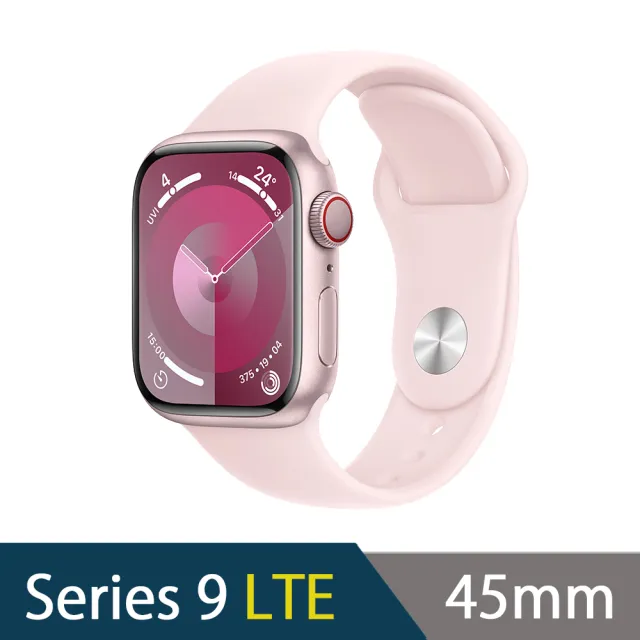 Apple】Apple Watch Series 9 LTE 45mm(運動型錶帶) - momo購物網