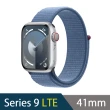 不鏽鋼錶帶組【Apple】Apple Watch S9 LTE 41mm(鋁金屬錶殼搭配運動型錶環)