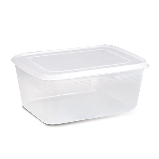 PP材質透明可疊加防潮防塵分裝盒 調味料義大利麵藥材保鮮盒(