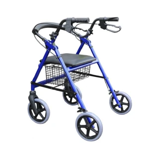 【海夫健康生活館】富凱源 機械式輪椅 未滅菌 杏華 高度可調 前後收合 健步助步車 標準款(833)