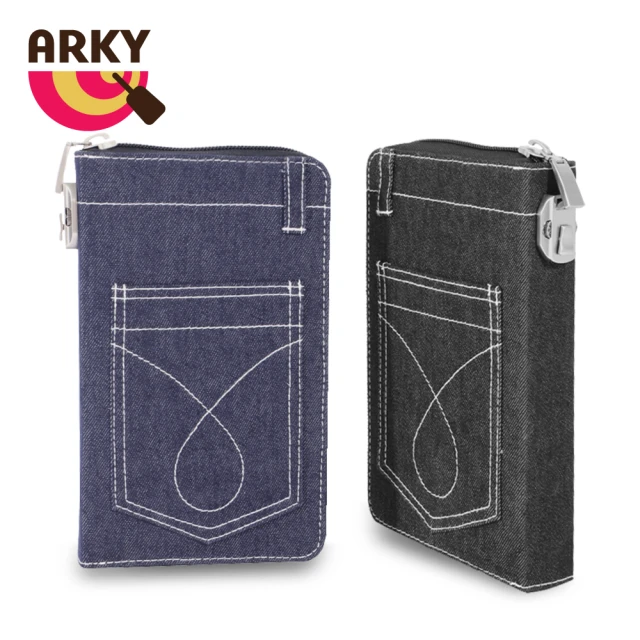 【ARKY】Pass&Board Jeans經典丹寧旅行防盜萬用百思包