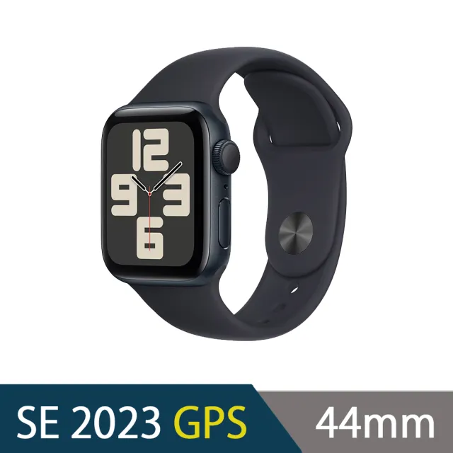 鋼化保貼組【Apple】Apple Watch SE2 2023 GPS 44mm(鋁金屬錶殼搭配運動型錶帶)
