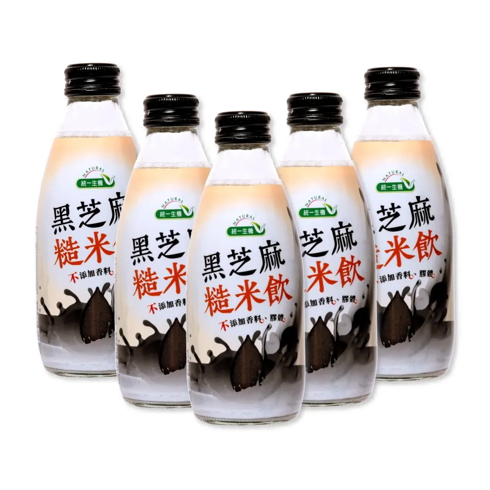 【統一生機】黑芝麻糙米飲245mlx24瓶